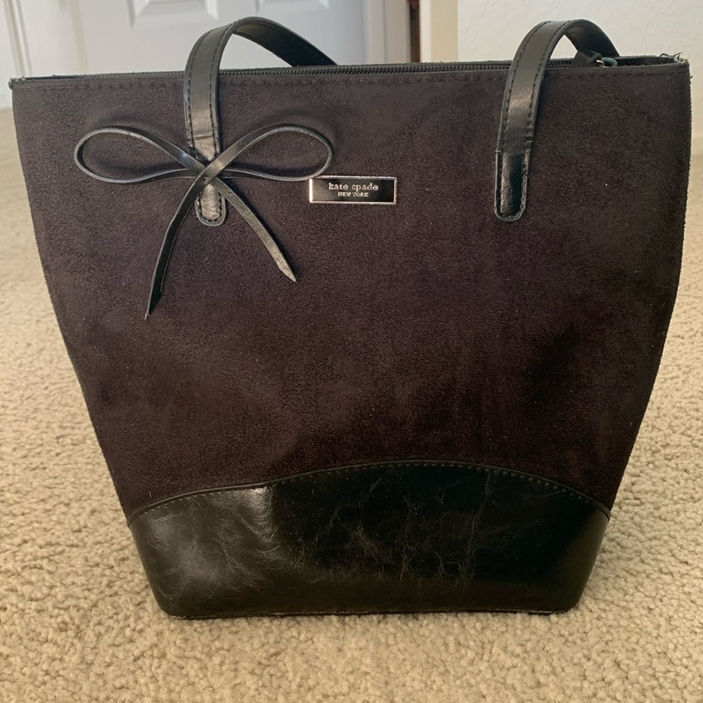 Kate Spade suede and leather purse